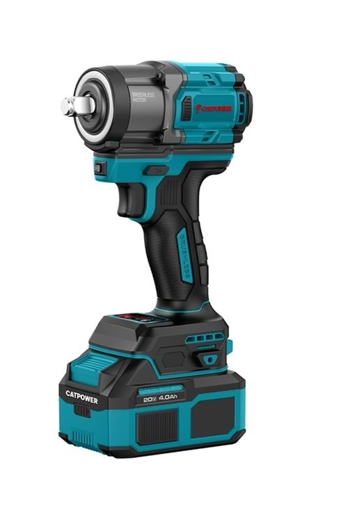 CATPOWER 4227 KÖMÜRSÜZ AKÜLÜ SOMUN SIKMA 1/2'' 800NM Lİ-İON 20V 4.0Ah