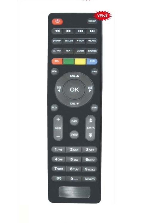 KR0094 MERSAT VİP FULL HD MULTİ MEDİA KUMANDASI