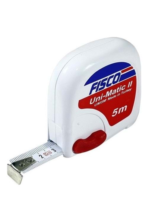 ORİJİNAL FİSCO 5 MT X 16 MM ŞERİT METRE UM5M