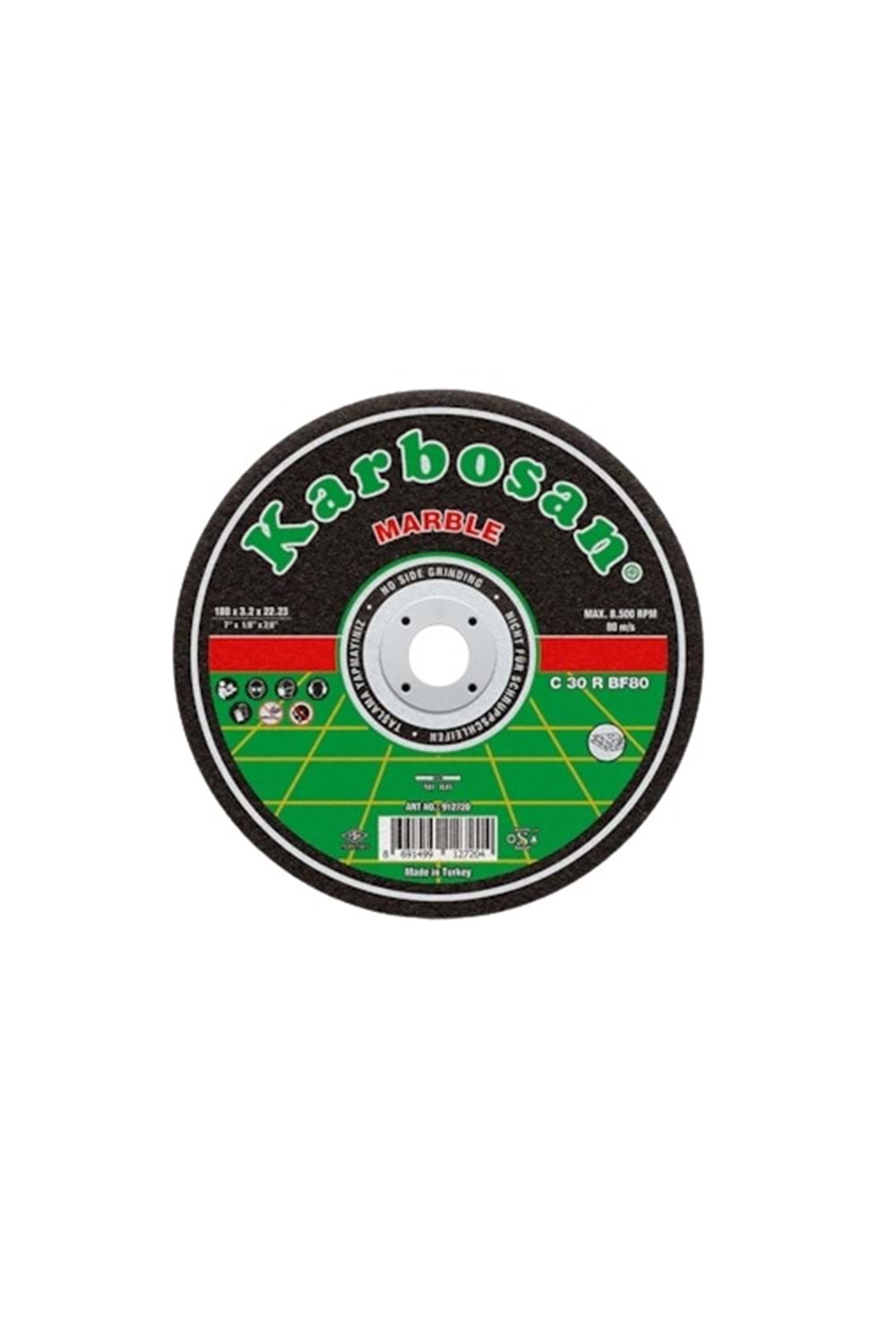 180X3.2X22.23 KARBOSAN MERMER KESİCİ