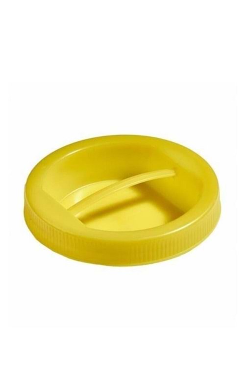 PLASTİK PET ŞİŞE SARI KAPAK - 3/5/10 LT PET İÇİN
