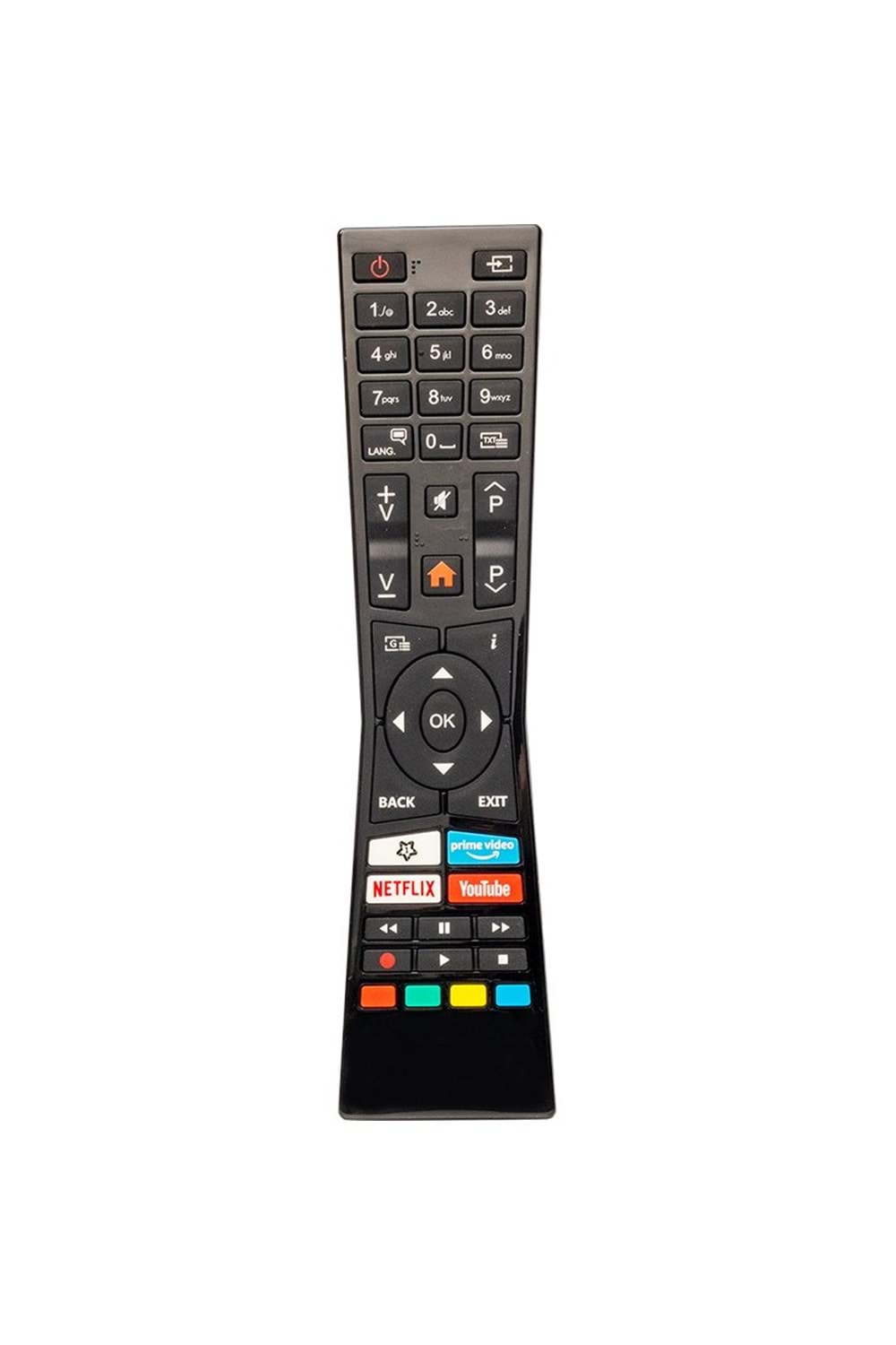 HRL1127 VESTEL NETFLİX-YOUTUBE-PRİME VİDEO TUŞLU LCD-LED TV KUMANDA (SRC-4316)(17382 KALIP)