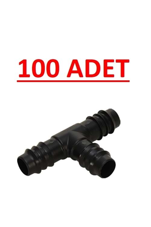 16X16X16 KURTAĞZI TE PLASTİK DAMLAMA 100LÜ PAKET