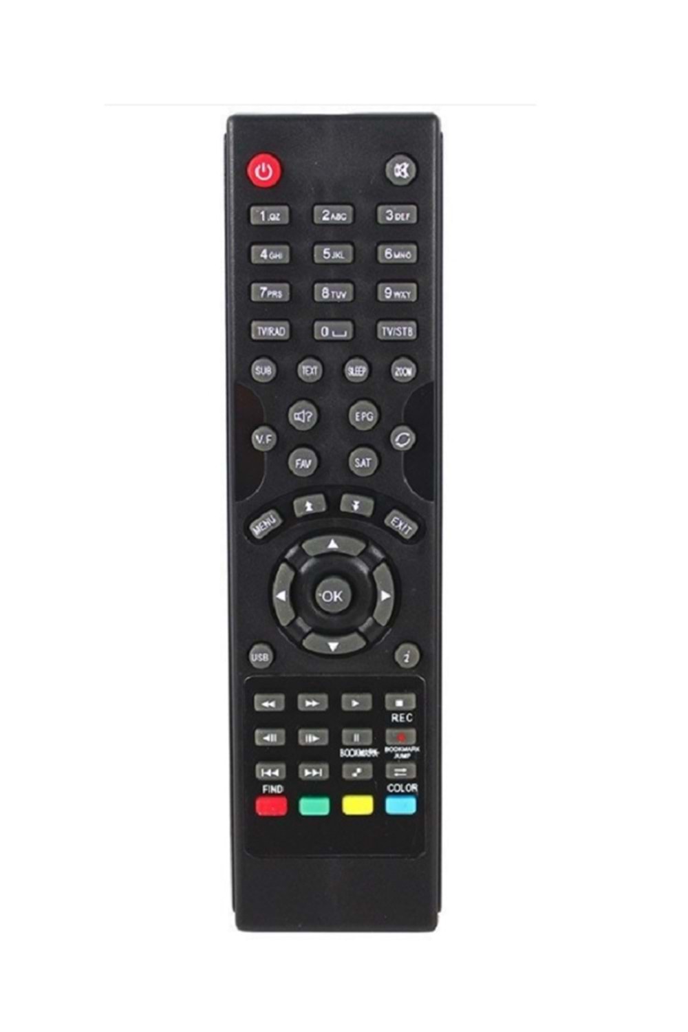 KR0715 - HRU0187 KORAX HD MİNİ SMART FULL AXEN 3050 KUMANDASI