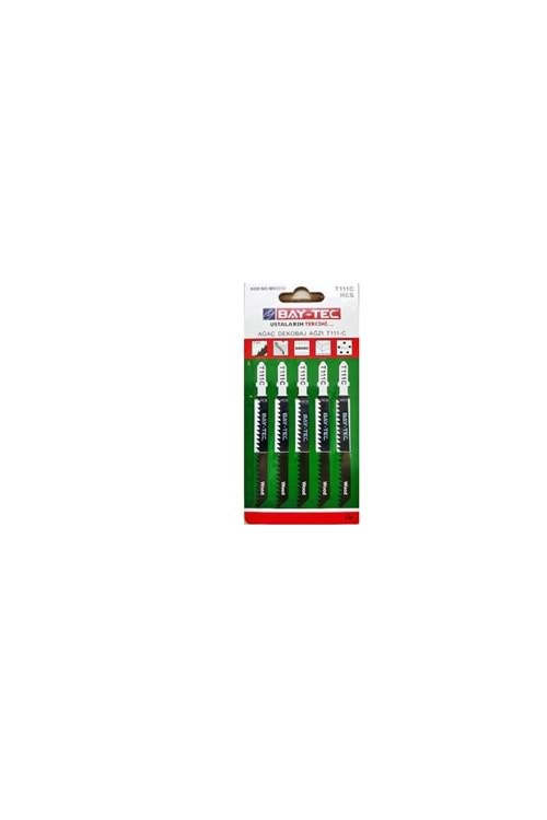 BAY-TEC AĞAÇ DEKUPAJ UCU T111C MK2312 1 KARTELA (5 ADET)