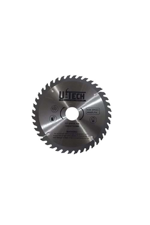 U-TECH 180X40TX30MM ELMASLI SUNTA KESME TESTERESİ