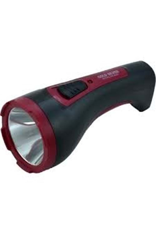 GOLD SILVER GS-4231 3W BORDO RENK EL FENERİ