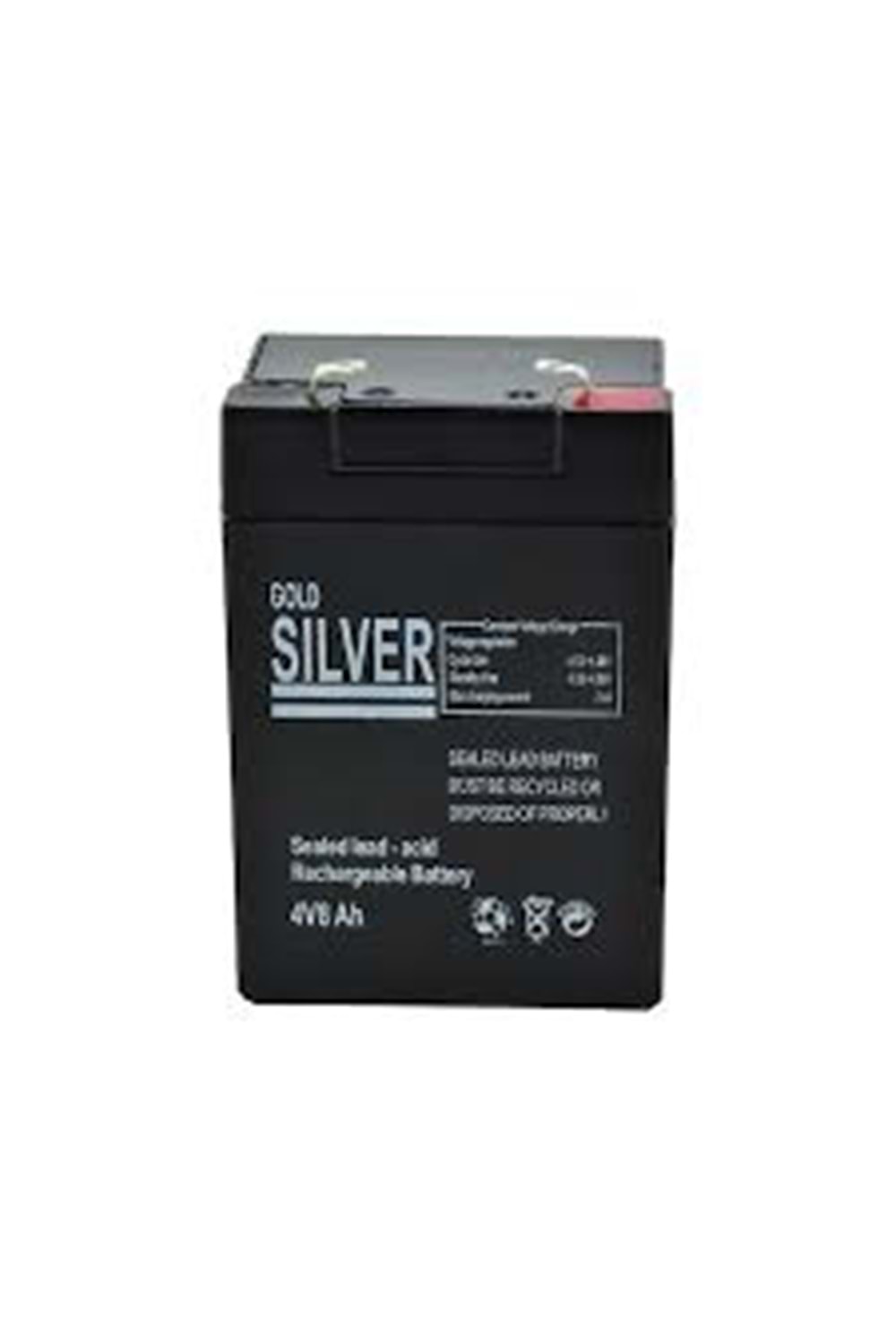 GOLD SILVER 4V 8AH/20HR AKÜ