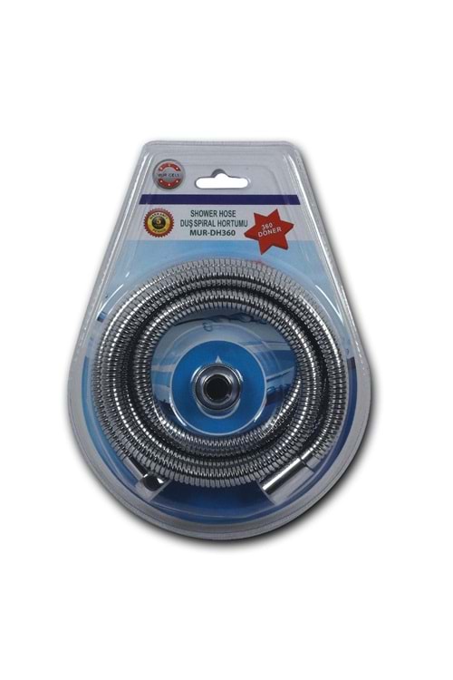 MUR-CELL 360 DÖNER DUŞ HORTUMU SPİRALLİ MUR-DH360