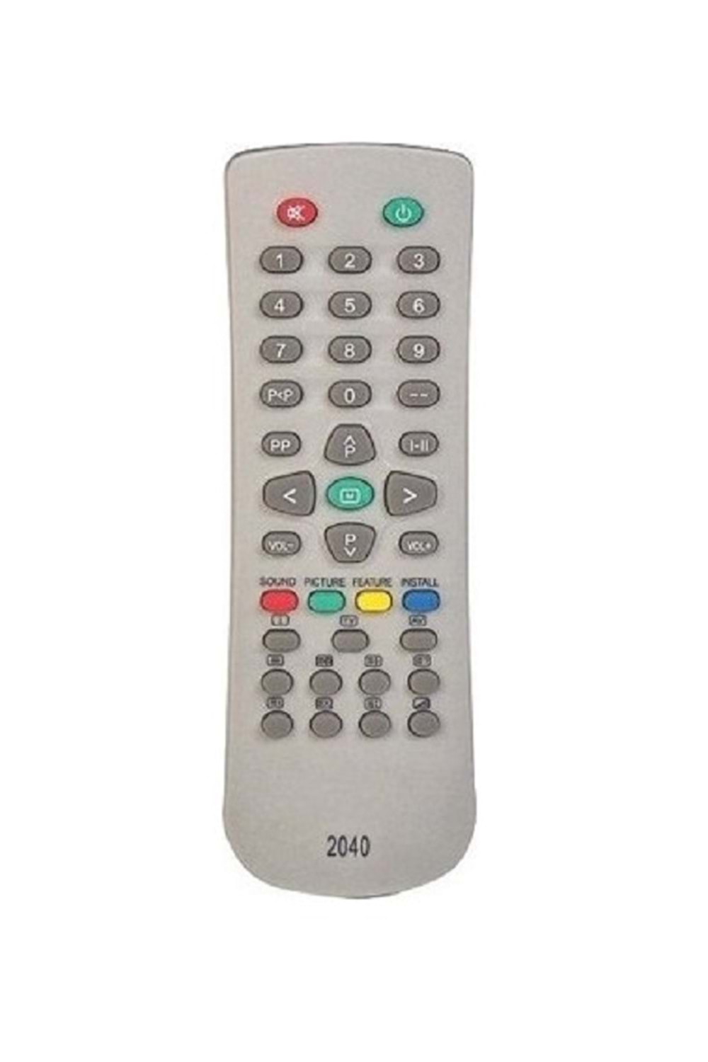 KK2041 VESTEL 2040 TV KUMANDASI MİNİ TİP