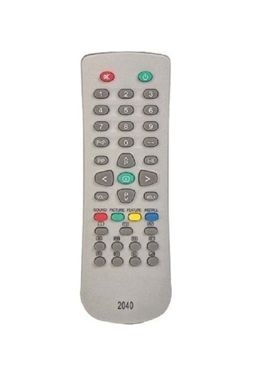 KK2041 VESTEL 2040 TV KUMANDASI MİNİ TİP