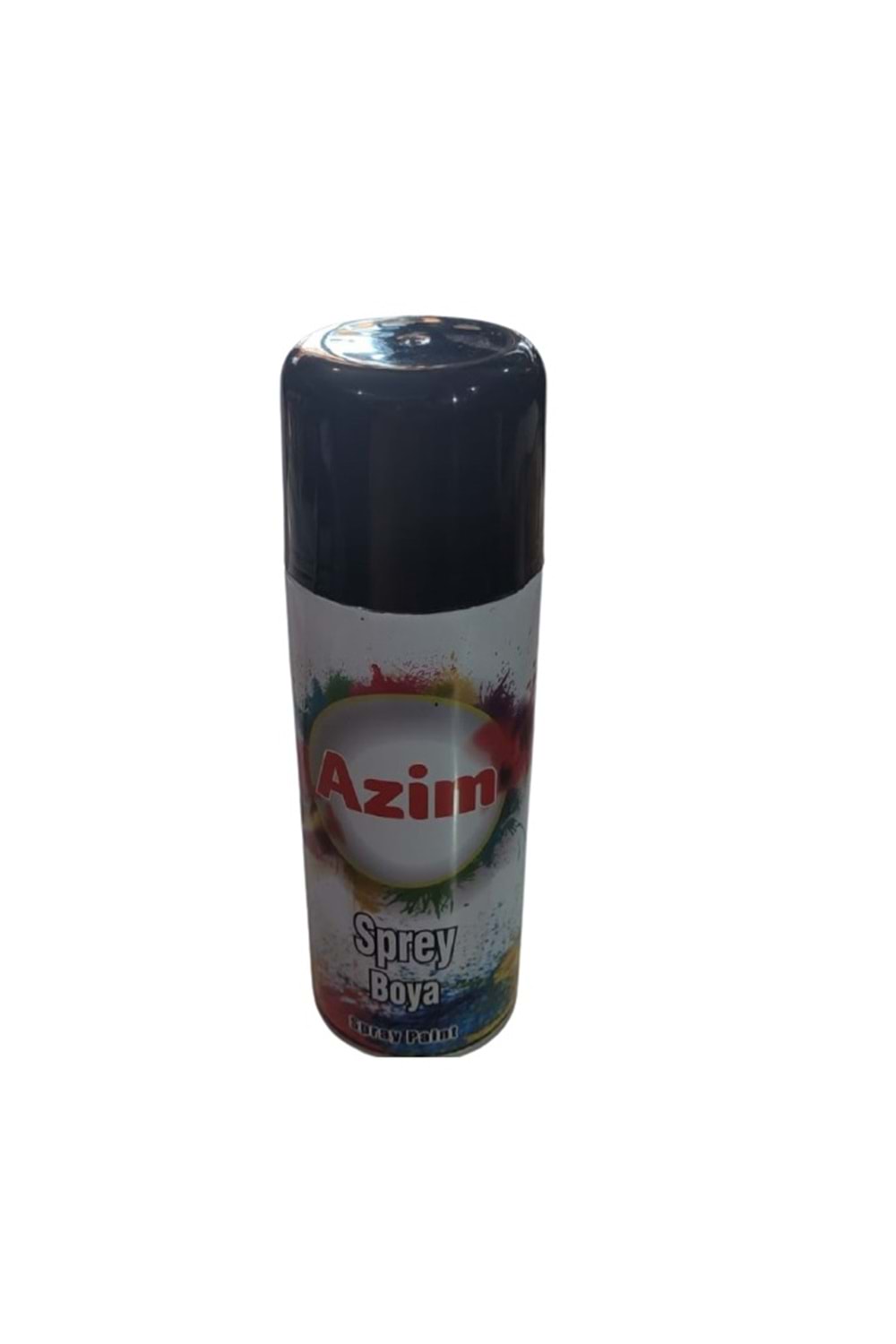 AZİM PARLAK SİYAH SPREY BOYA 400 ML