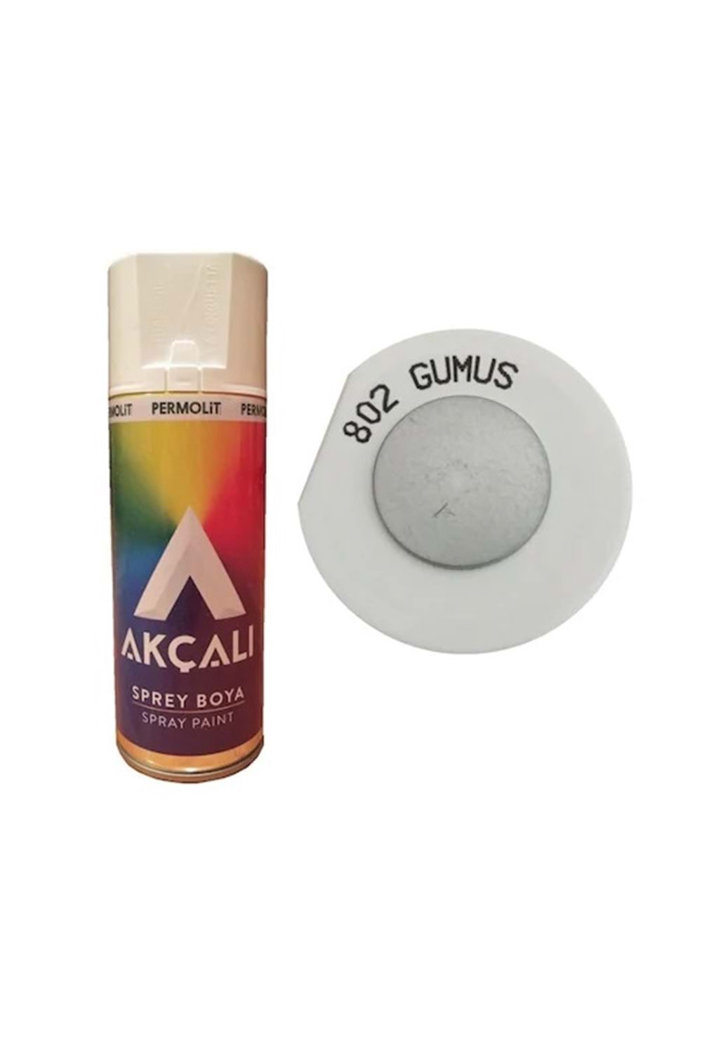 AKÇALI 802 GÜMÜŞ SPREY BOYA 400 ML