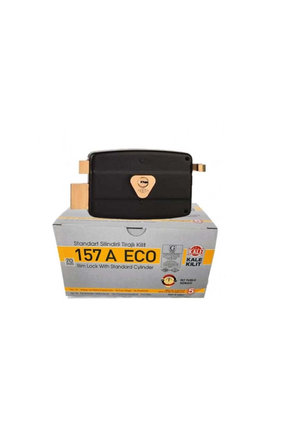 KALE KİLİT 157A ECO TRAJLI DEMİR KAPI KİLİDİ 157A0000116