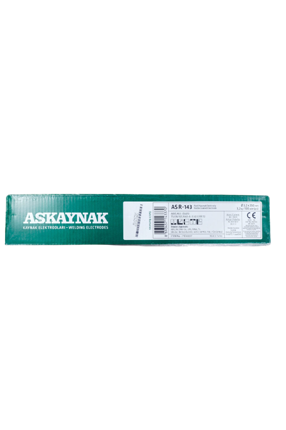 ASKAYNAK 3.25X350 RUTİL PAKET KALIN ELEKTROD