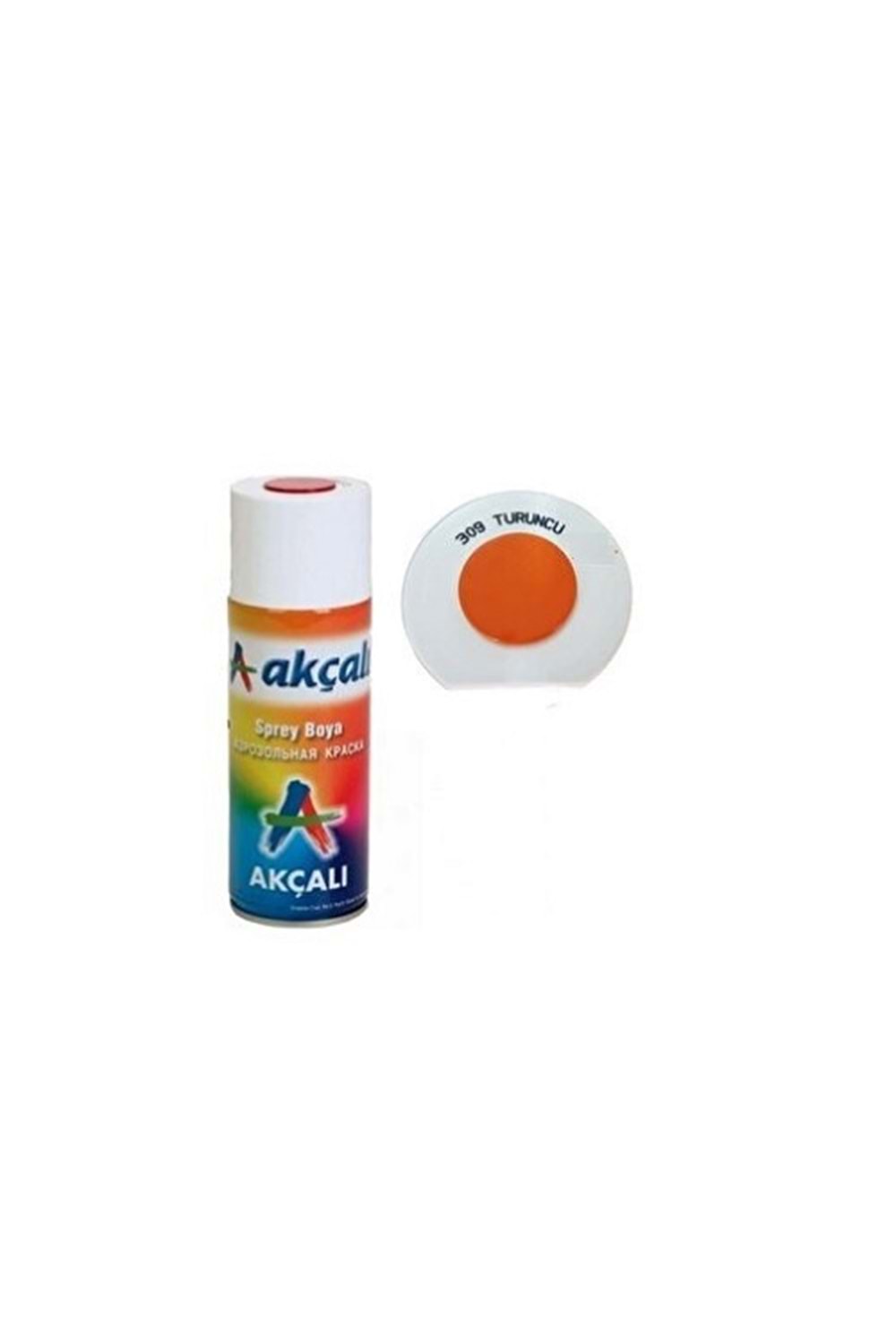 AKÇALI 309 TURUNCU SPREY BOYA 400 ML