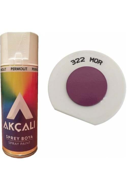 AKÇALI 322 MOR SPREY BOYA 400 ML