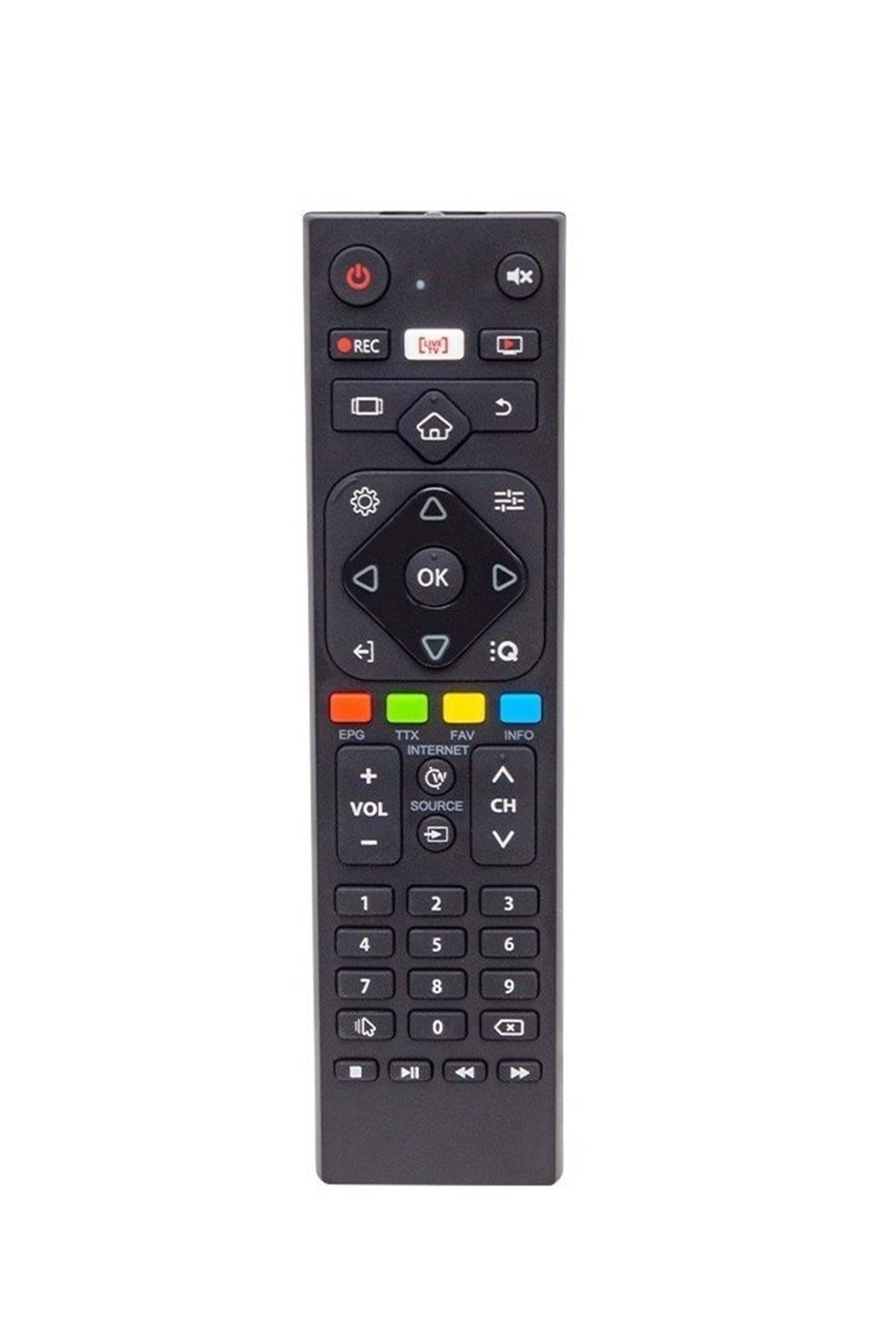 HRL0187B SUNNY CRS-300AT ANDROID SMART LED TV KUMANDASI LIVE TUŞLU