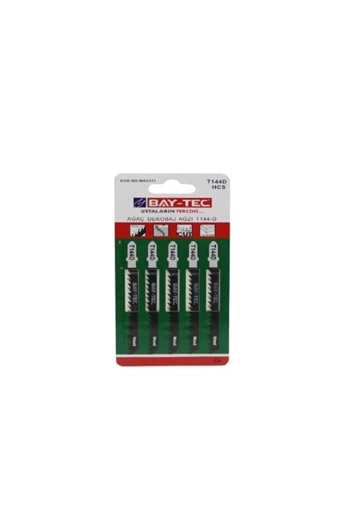 BAY-TEC AĞAÇ DEKUPAJ UCU T144D MK2311 1 KARTELA (5 ADET)
