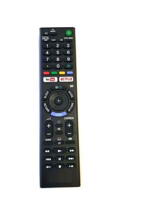 HRL9882 SONY 3D RM-L 1370 NETFLIX-YOUTUBE TUŞLU TV KUMANDASI