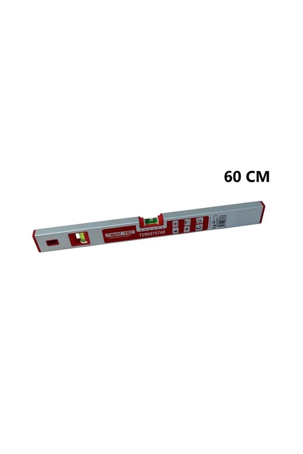 BAY-TEC 60 CM GRİ MIKNATISLI SU TERAZİSİ MK0592