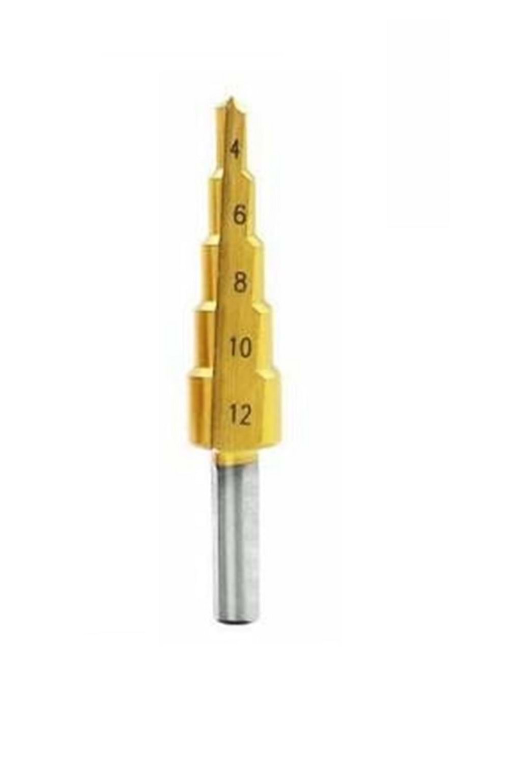 4-12 MM KADEMELİ SAÇ DELME MATKAP UCU
