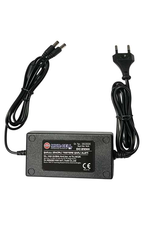 MUR-CELL ADAPTÖR ÇİFT GİRİŞLİ DC-21DW
