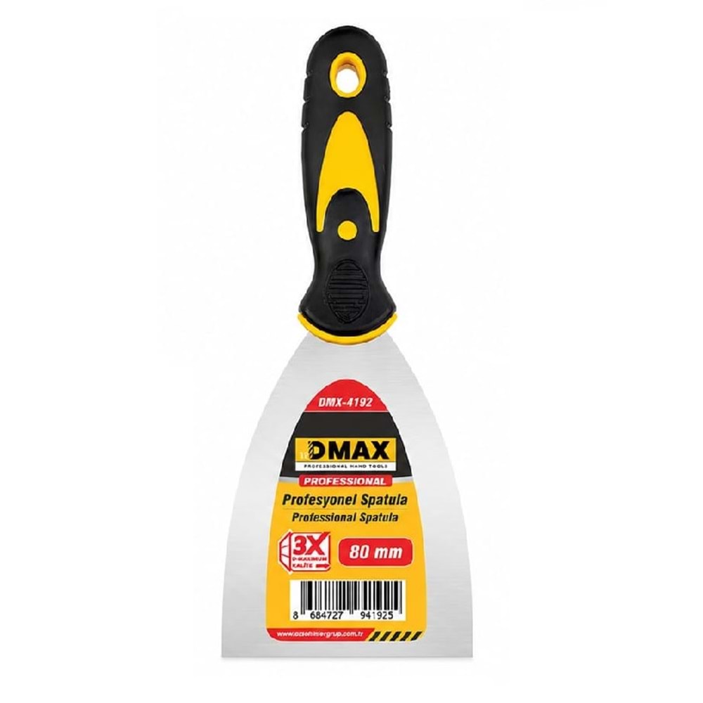 DMAX FİBER SAPLI ISPATULA 80 MM DMX4192