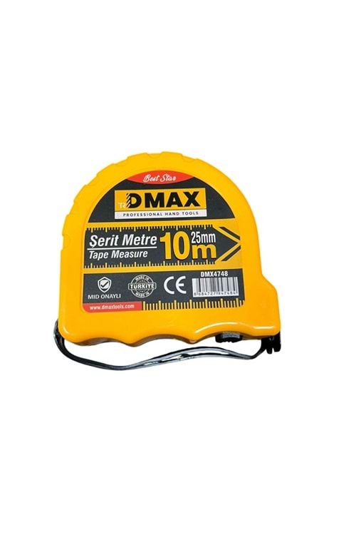 DMAX 10 MT X 25 MM ŞERİT METRE DMX4748